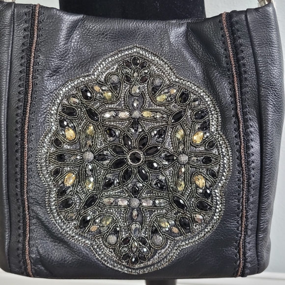 NWT Black Brighton Anju / Anjulina Shoulder Bag - Picture 3 of 11